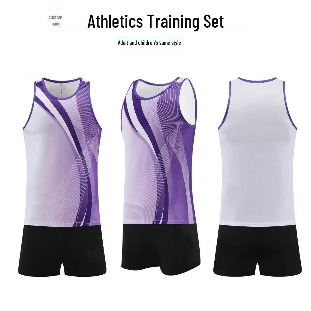 

Unisex Quick-Dry Track Suit: Breathable Marathon Vest & Shorts for Training and Running Adult XXL