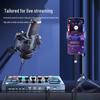 V8 Type-C Mobile Sound Card OTG Adapter for Live Recording & Audio