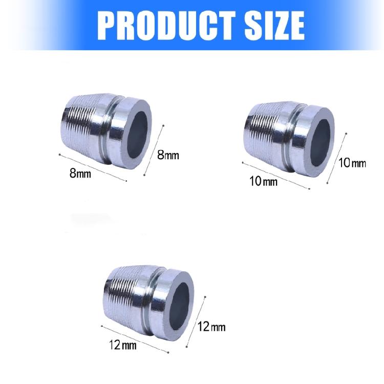 Antislip Hammer Handle Fastening Wedges Stainless Steel 3 Size 8mm 10mm 12mm Axes Handle Stabilizer Accessories