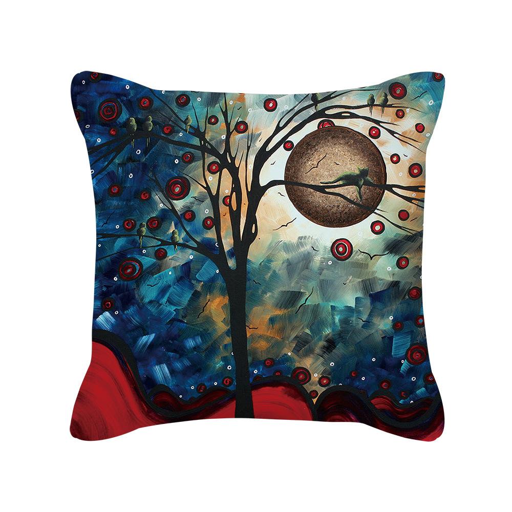 Nordischer Ins Schlichter Stil Kissenbezug Van Gogh Ölgemälde Aquarelldruck Kissenbezug Neues Zuhause