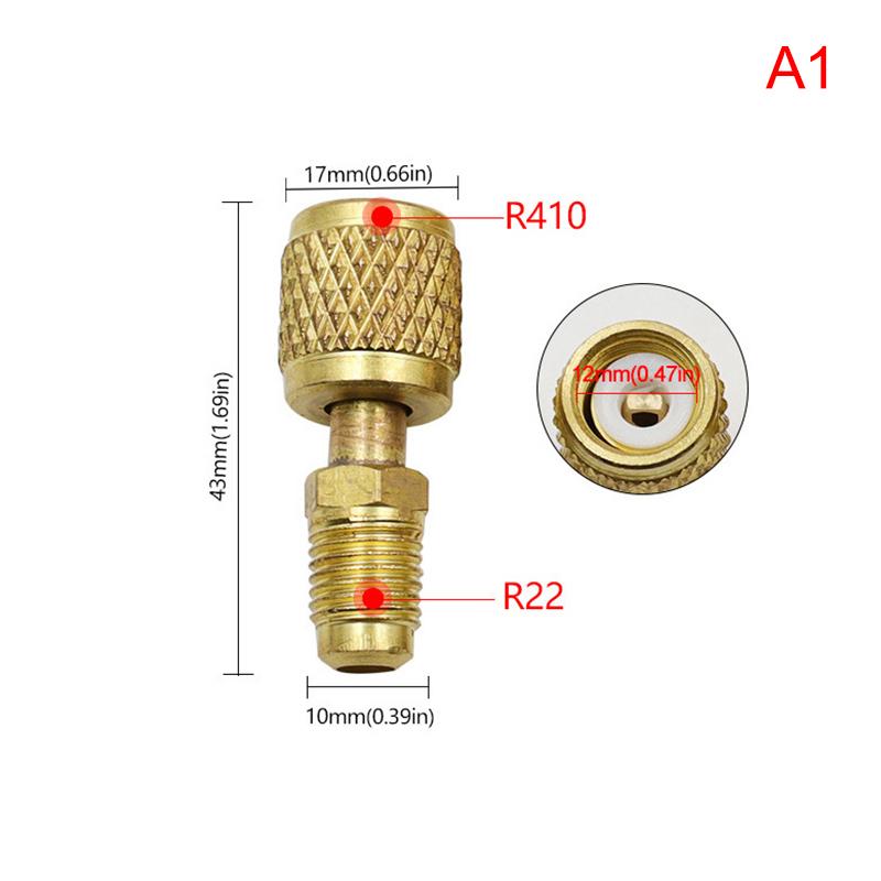 R22 Para R410 Tubo de Fluoreto de Ar Condicionado Tubo de Freon de Alta Pressão Adaptador de Refrigerador Tubo de Adição de Líquido Acessórios de Ferramenta