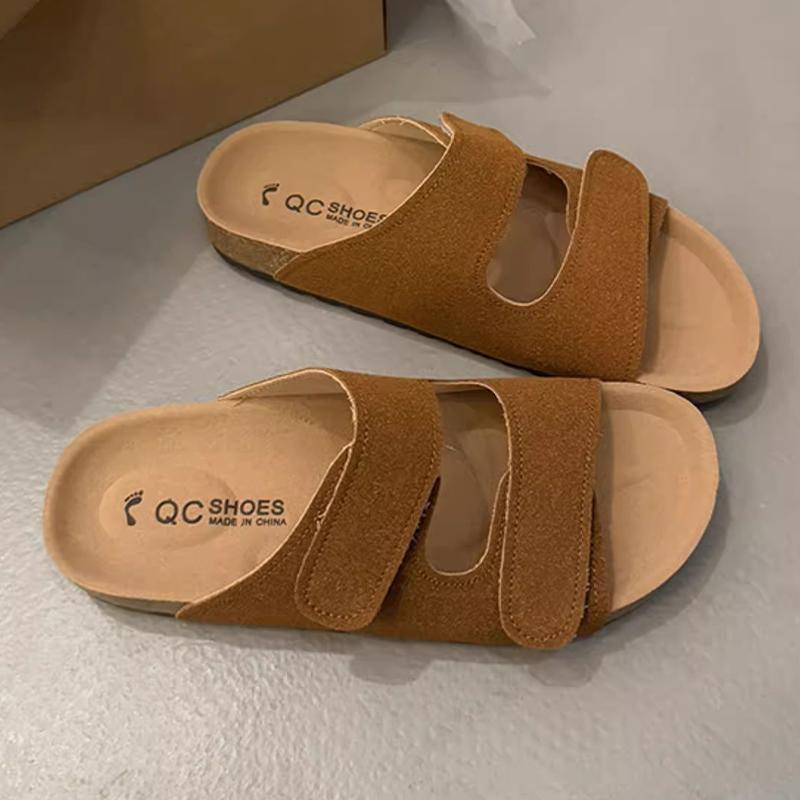 

Fashion Flats Women Slippers Designer Dress New Shoes Summer Fashion Elegant Woman Sandals 2025 Casual Cozy Slides Chanclas De Mujer 40