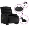 Vidaxl Reclining Lift Chair with Massage, Electric, Black