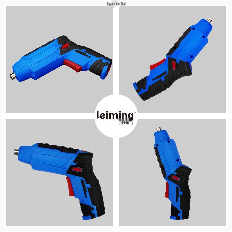 Lei Ming Rechargeable Electric Screwdriver and Small Hand Drill Tool Set