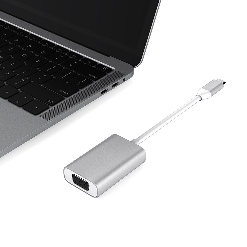dodocool Aluminum Alloy USB C to VGA Adapter USB Type C Converter for MacBook   MacBook Pro   2017 iMac   Samsung