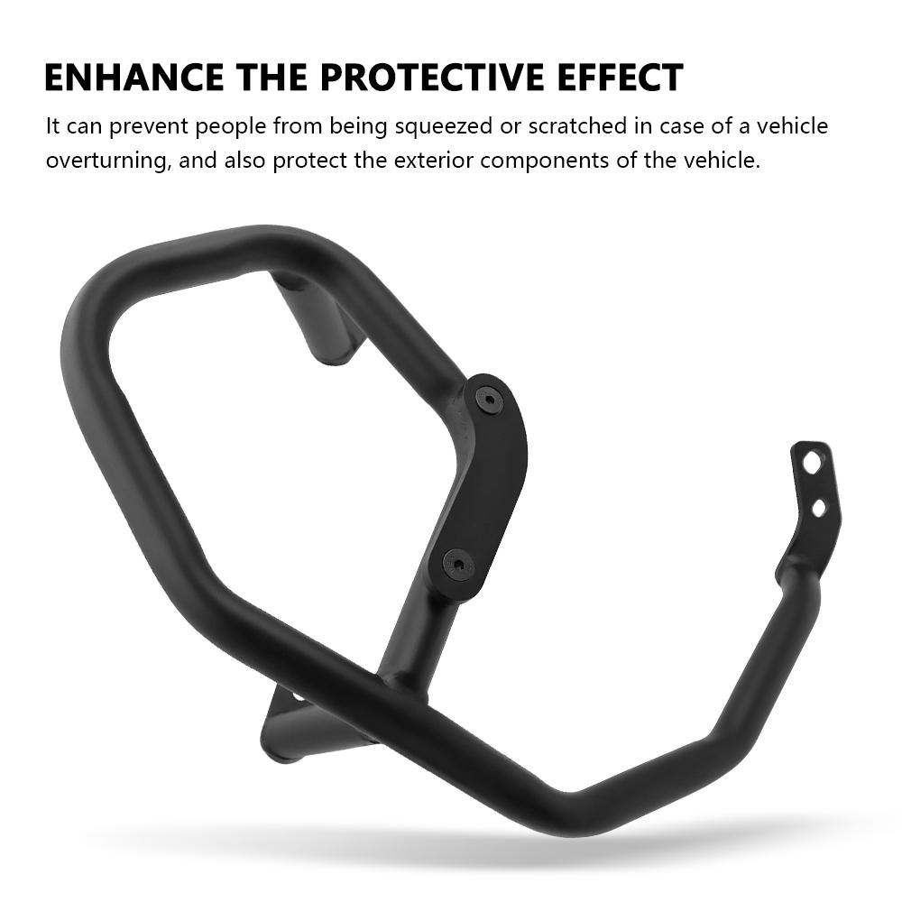 For Honda CRF450L CRF450RL CRF450X 2018-2024 Motorcycle Crash Bar Frame Engine Protection Guard Bumper Lower Protector Bracket