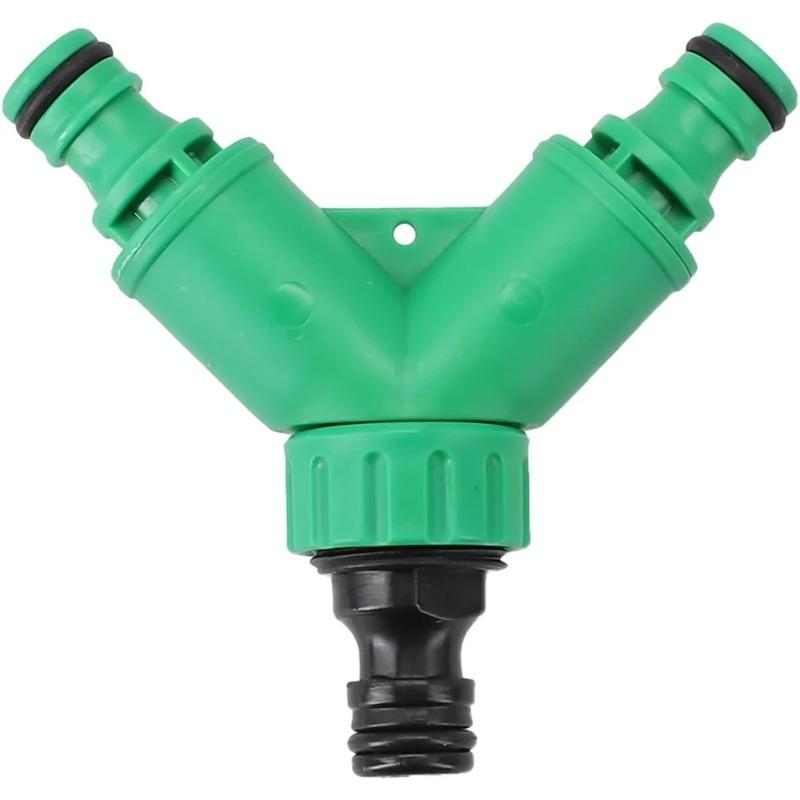 1PC Live Connection Three-way with Switch Valve Shunt Water Separator Garden Irrigation Washing Machine Faucet Plastic Adapter