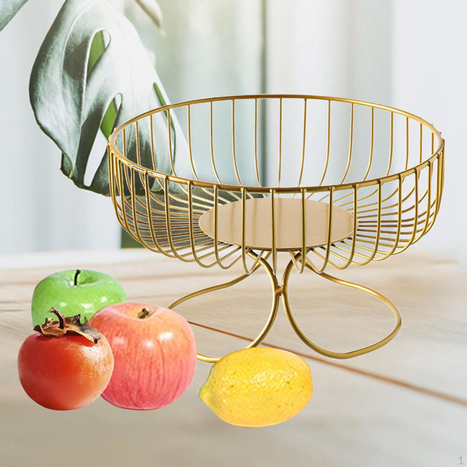 

Элегантная подставка для фруктов на кухонной столешнице — стильный органайзер для закусок в фермерском доме Aureate