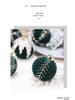 Exquisite Colored Diamond Christmas Ornament Ball Gift Set