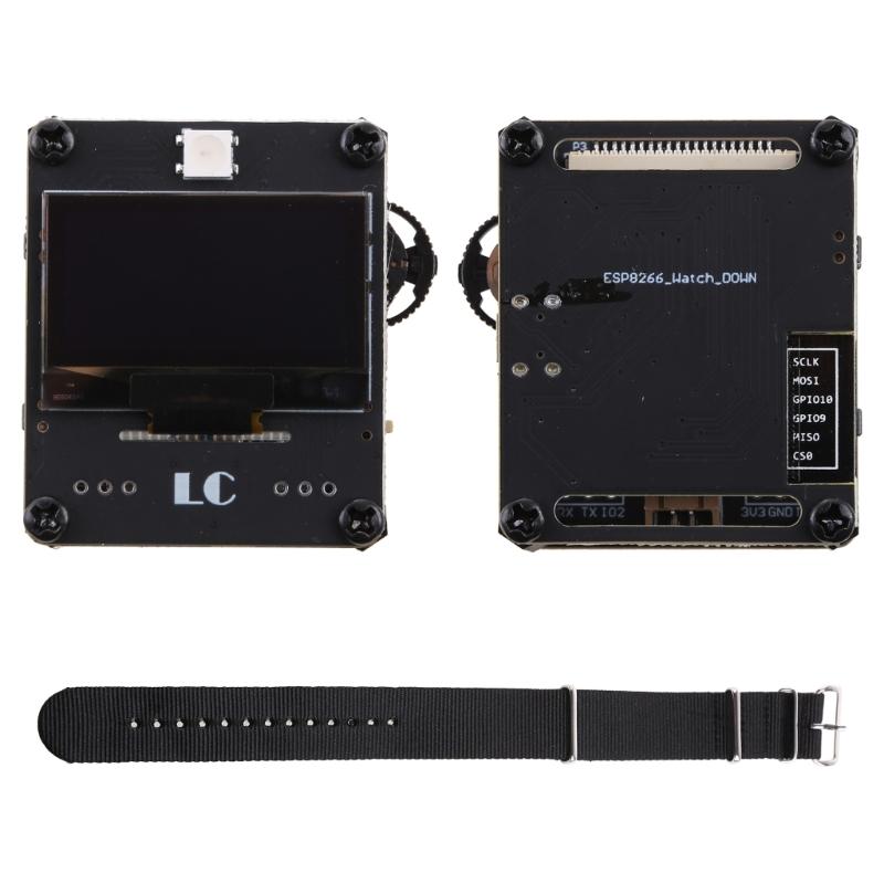 Instrument de testare WiFi ESP8266 WiFi Deauther Watch V1 DSTIKE NodeMCU Placă de dezvoltare programabilă Baterie de 800 mAh încorporată