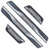 For Kia Stonic Accessory 2017-  2024 Stainless Car Door Sill Scuff Plate Protectors Trim Guard Kick Pedal Cover Styling