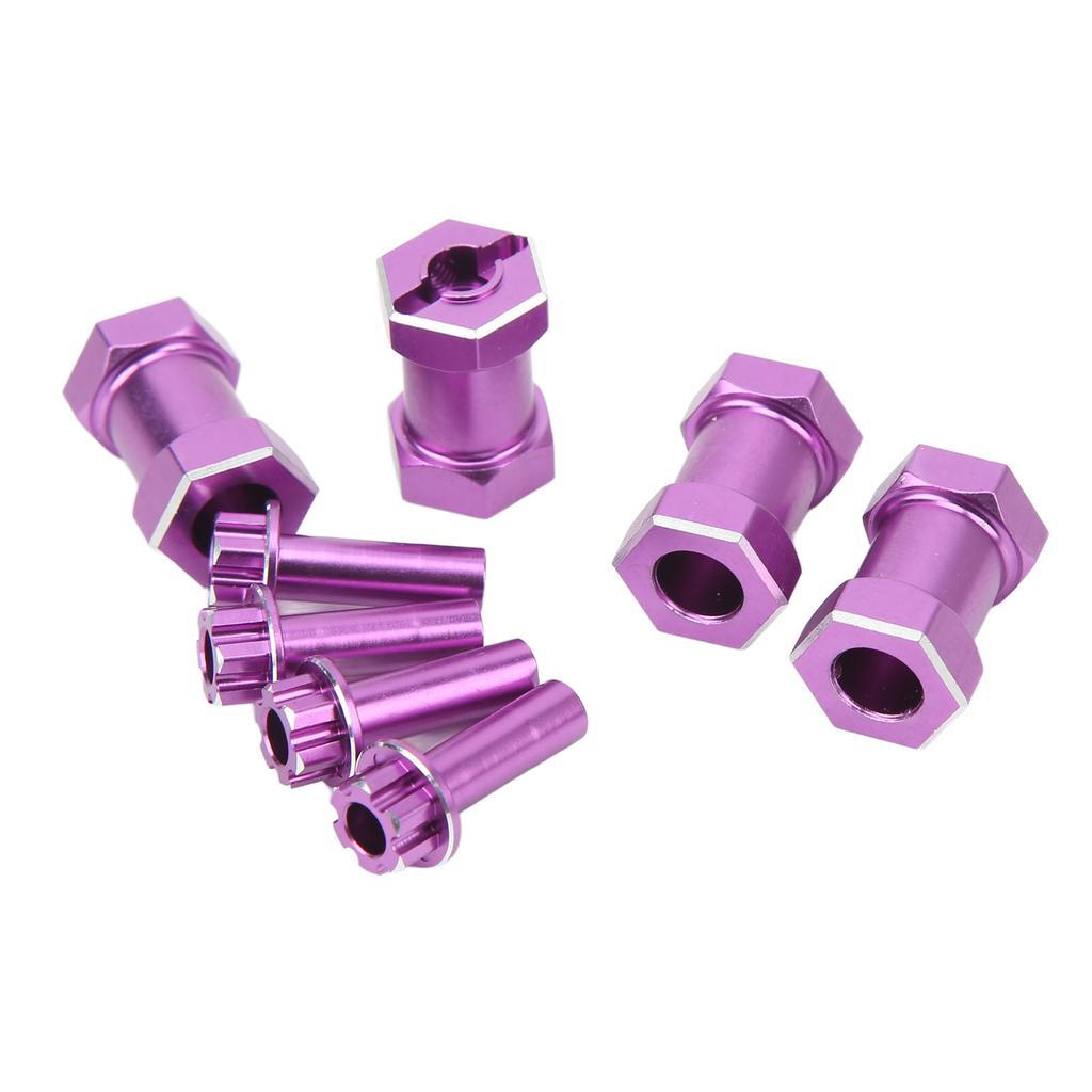 4PCS 12mm RC Wheel Hex Hub with 20mm Offset Extension Crawlers Wheel Hex Drive Adapter for 110 RC