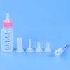 6Pcs 50ml Pet Milch Beständig Klare Flasche Biss Kätzchen Futter Skala Welpen Flasche Haustier Katze Hund Feeder pet Liefert