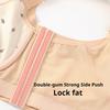 Embroidered Lace Adjustable Bra with Full Cup Soft Underwire Anti-sagging Bra Small Cup Bra for Large Breasts