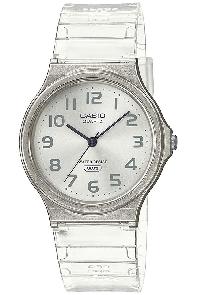 Casio Unisex Clear White Casio Collection MQ-24S-7BJF Watch,