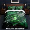 Werder Bremen Football Design Bed Bedding Set 1 Duvet Cover + 2 Pillowcases Soft Breathable Household Bed Linens