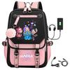 School Backpack for Students KPop Movie Daily Bagpack 2025 Hot Movie Print Backpacks for Girl Boy Laptop Usb Port Bag for Kids