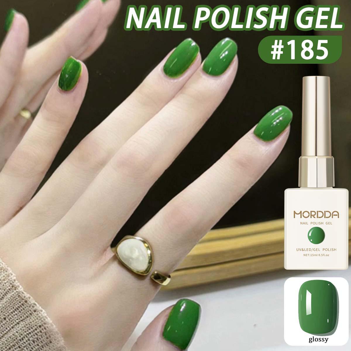 

2025 Trendy Mustard Yellow & Avocado Green Gel Nail Polish Set for a Brighter Look in Professional Salons