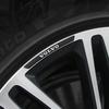 Estilo de Carro 4 Peças Alumínio/Fibra de Carbono Adesivos Decorativos para Aro de Carro Para Volvo Rdesign XC60 XC90 V40 V50 V60 S40 S60 T6 AWD S80L XC40