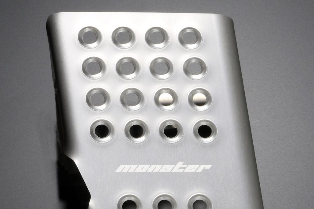 MONSTER SPORT Sport Footrests for Swift Sport (Clear) (ZC32S)/Swift (ZC/ZD72S) (842561-4850M)