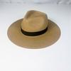 Men's and women's summer sunscreen straw hat sunshade Panama top hat straw woven big brim sun hat travel hat literary and retro