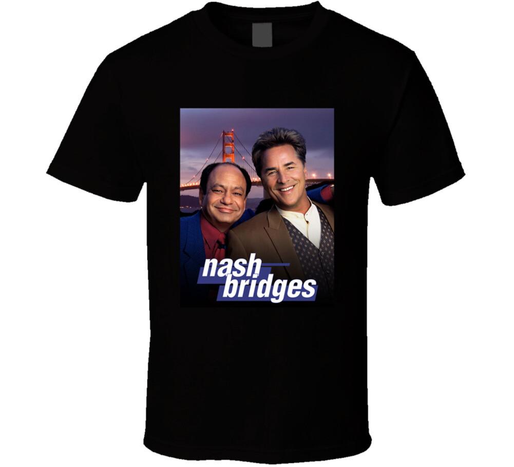 Nash Bridges Popular Cop Show Tv Fan T Shirt Mens Womens Tees Top M