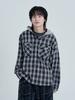 INEXCIS Amber Check Hoodie (Black)