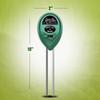 2 Pack Soil Sensor, 3 in 1 Moisture,Water, Light & pH Meter for Plants, Garden, No Batteries Required