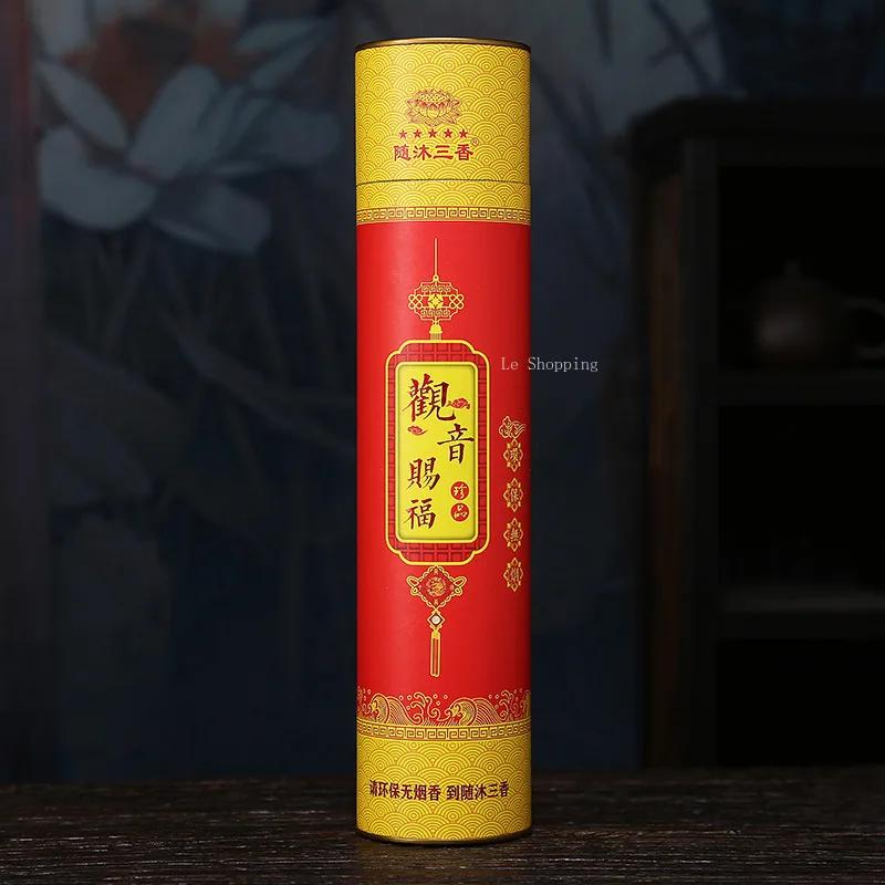 

500g/Tube Natural Buddha Stick Incense Bamboo Incense Smokeless Sandalwood Temple Buddha Worship Worship Blessing Joss Stick Avalokitesvara золотистый