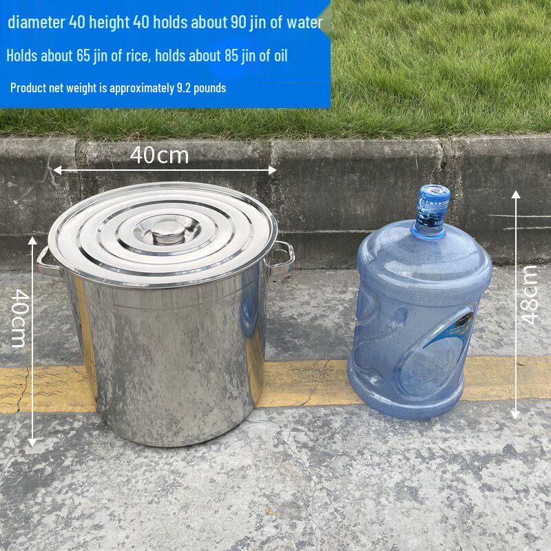 

JPHZNB Thickened Stainless Steel Soup Pot with Lid