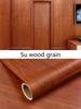 Vinyl Waterproof Wood Grain Wallpapers Self-adhesive Stickers For Kitchen Ambry Furniture Wardrobe Table Wall Papers Home Decor