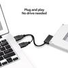 SATA To USB 2.0 Laptop Optical Drive Adapter Cable