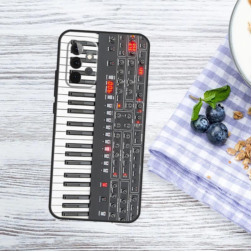 Vintage Synth Synthesizer Case For Samsung Galaxy A54 A34 A14 A13 A33 A53 A12 A32 A52 A71 A51 A15 A25 A55 A35 Cover