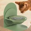 Anti Vomiting Ceramic Cat Bowl Inclined Cat Feeding Station Raised Dog Food Bowl  Dog Accessories