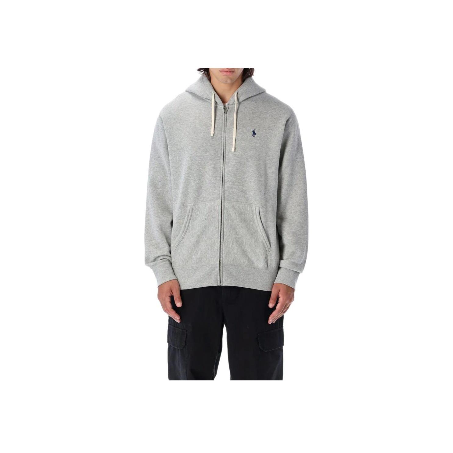 

Куртка с капюшоном Polo Ralph Lauren с однотонным логотипом Мужские куртки Серый 25P710813297002 XXL