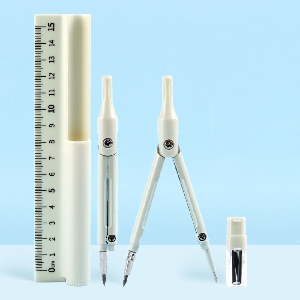 

Набор канцелярских принадлежностей Набор циркулей с карандашом 3-в-1 Механический карандаш Инструмент для рисования высокого качества Школа Офис D