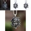 Retro Medusa Snake Animal Pendant Necklace With Zinc Alloy Charm For Gothic Style