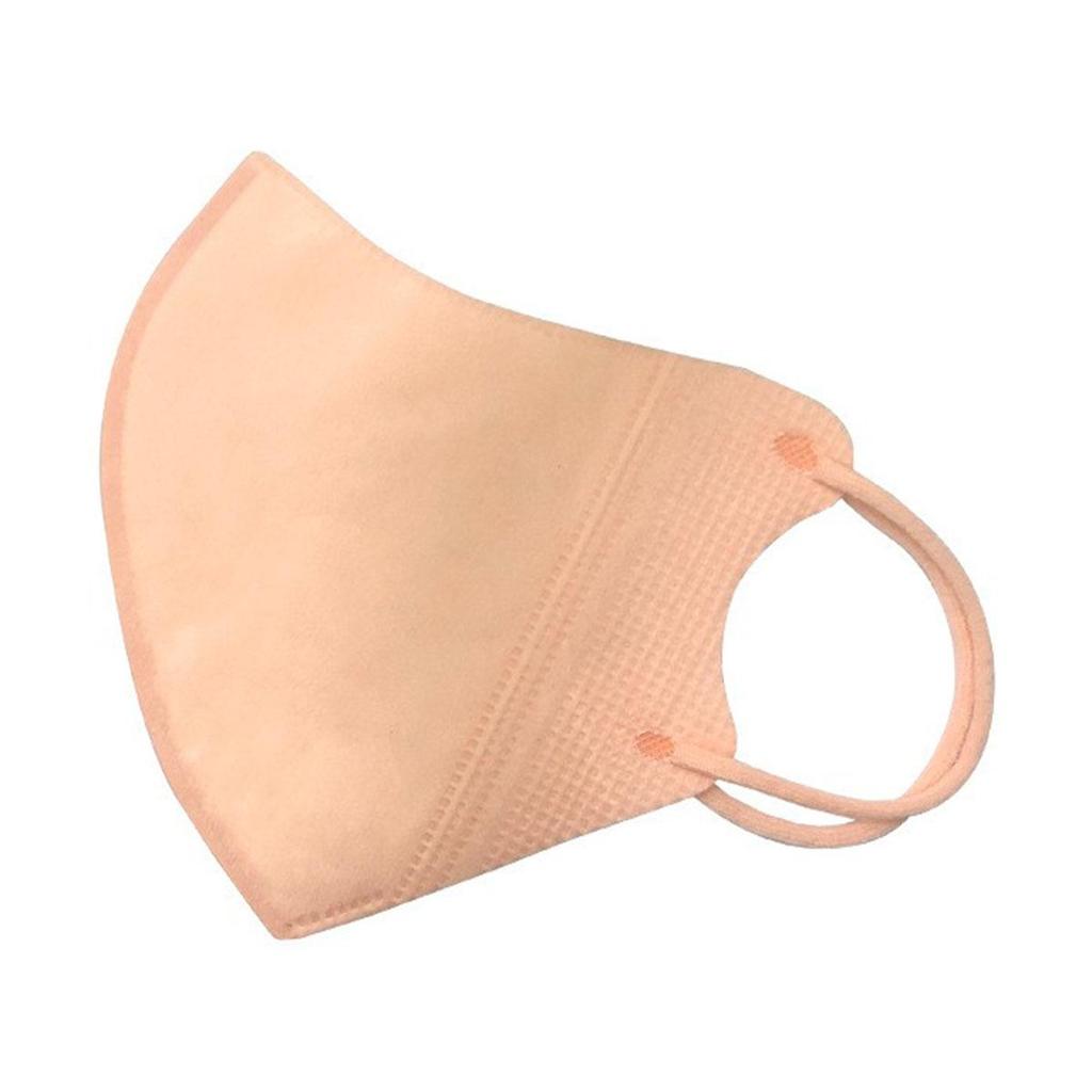 3D Soft-Color Mask: High-Profile, Ear-Friendly, Breathable, Disposable, Three-Layer Japanese Design