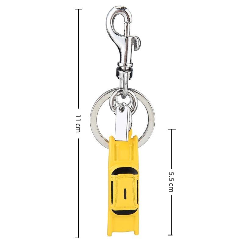 Fashionable Fruits Construction Tower Car Keychain For Women Girls High-End Backpack Decoration Exquisite Accessories Gifts