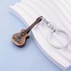 Cuteness Aesthetic Guitar Keychain Great Key Accessory Guitar Key Pendant Alloy Texture Suitable for Music Festivals