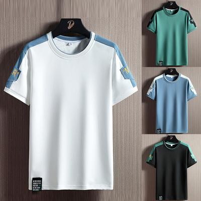 Sports Short Sleeved Men's Summer Breathable Comfortable Pure Cotton T-shirt Men's Fitness Running Casual Half Sleeve