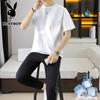 Men's Casual Summer T-shirt & Pants Set