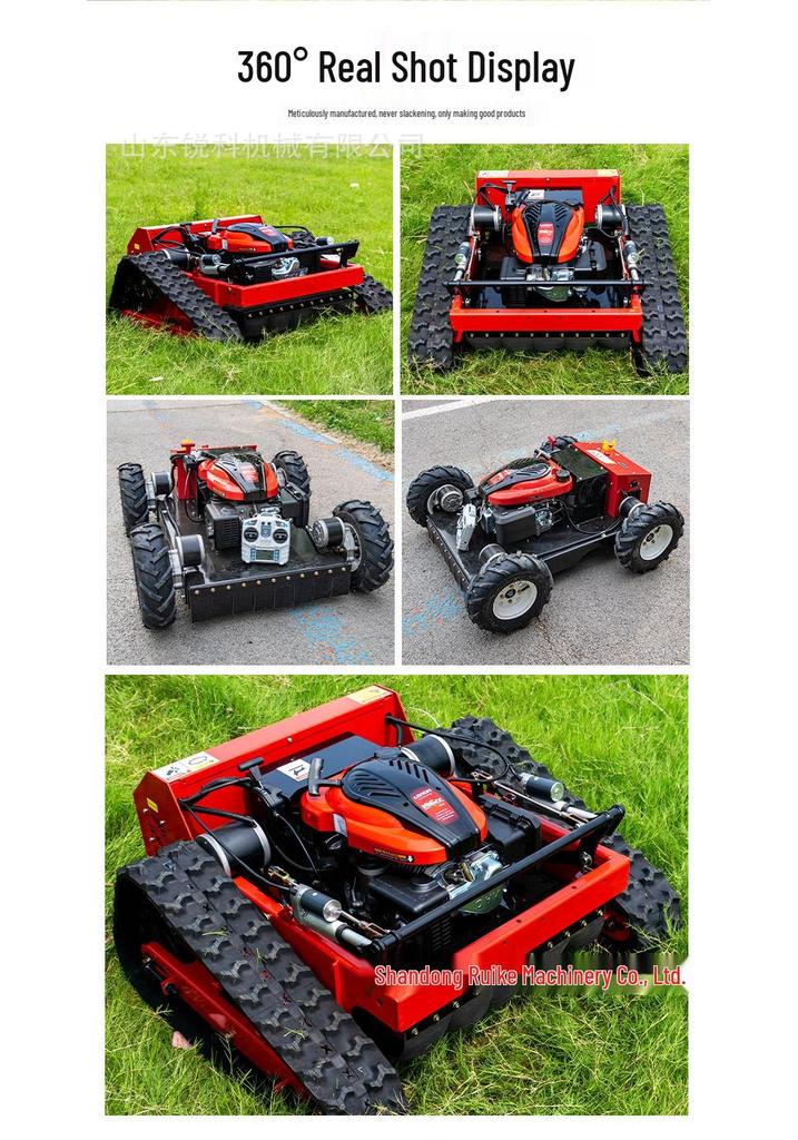 Australian Agricultural Remote Control Mower: Intelligent Weeding & Land Reclamation Robot