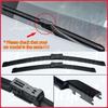 For Xpeng G6 2023 2024 2025 SUV Coupe LHD Front Wiper Blades Windscreen Window Cleaning Windshield Brushes Accessories