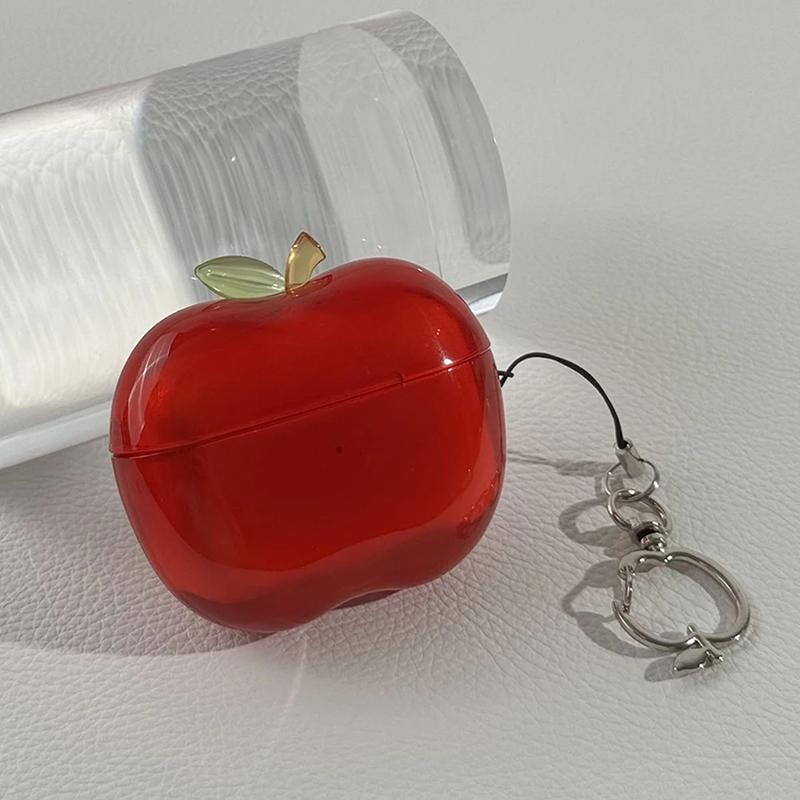 Transparent Fruit Airpods Pro 2 Earphone Case Drop-Proof Apple Shape Tpu Soft Design Customised Personalised Airpods Pro 2 Case