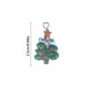 24Pcs Mixed Style Christmas Charms Snowman Santa Tree Penguin Reindeer Pendant For Diy Jewelry Accessories
