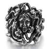 Retro Men's Snake Girl Trendy Men's Domineering Ring Ring