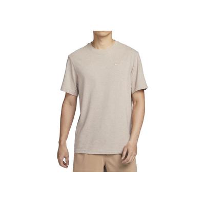 Quick-Dry Solid Color Sports Casual Crew Neck Short Sleeve T-Shirt Men Tops Khaki DV9832248