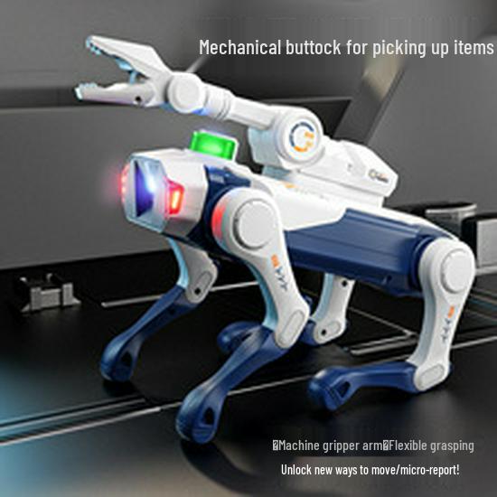 Yushu Bionic AI Robot Dog: Intelligent Remote-Controlled Pet with Somersault Ability