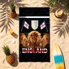 Engels nationaal voetbalteam (1) Thema Strandlaken Zandbestendig Zacht En Comfortabel Geschikt Voor Het Zwembad Kamperen Yoga En Duiken Een Reis